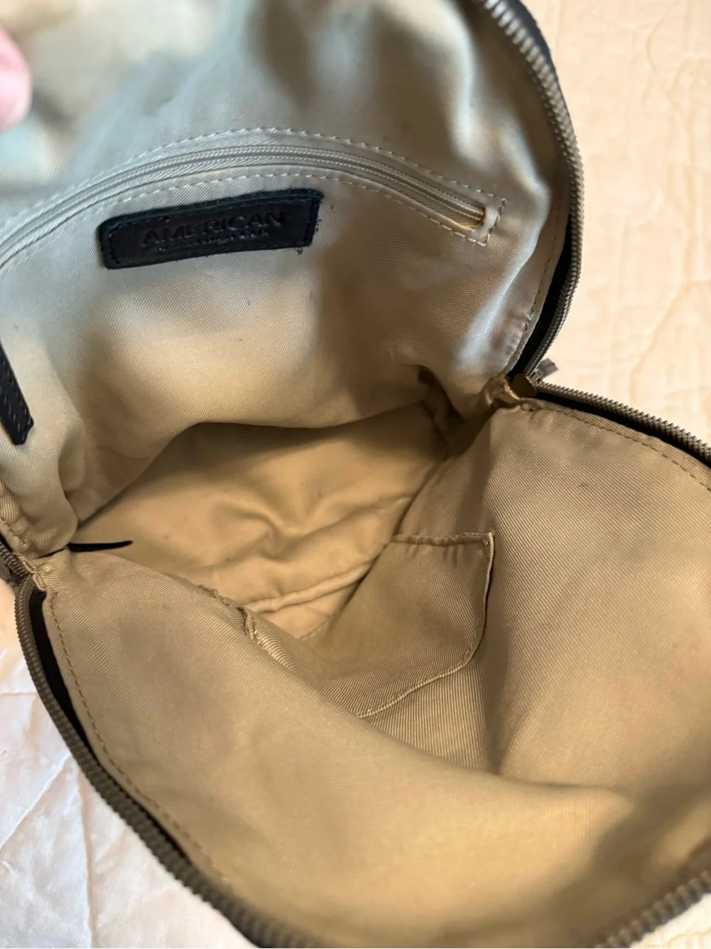 American Leather Black Mini Backpack - Classic Everyday Carry